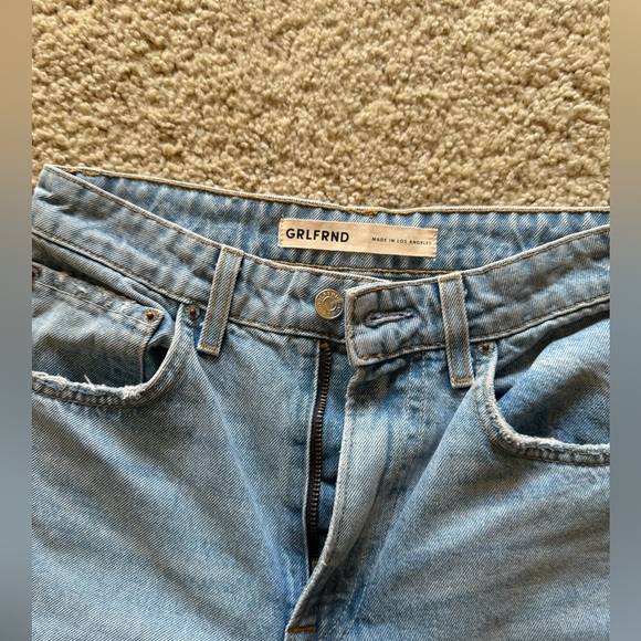 GRLFRND ‘The Harlow’ High Rise Boot Slit Jeans in Hudson Yards - Picture 6 of 8